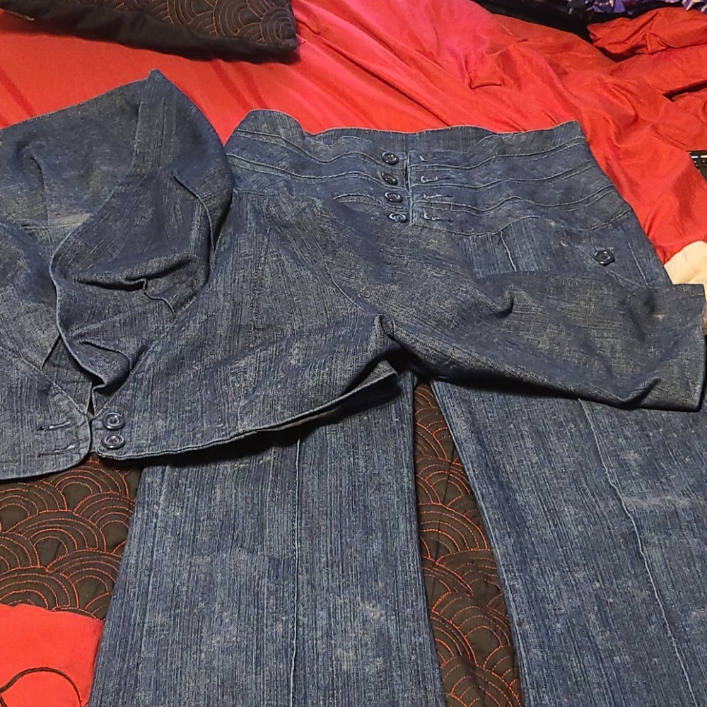 Demin suit
